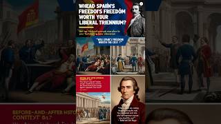 The Liberal Triennium Spains Struggle for Freedom 18201823 historyfacts history historical [upl. by Hogan]