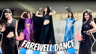 Farewell Dance ‘24🎓  DELHI UNIVERSITY ✨  CHIKNI CHAMELI  TIP TIP  DREAMUM WAKEPUM  AGA BAI [upl. by Treve]