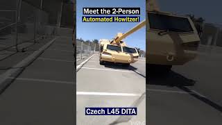 Automation in Artillery Meet the 2 Person Howitzer [upl. by Eelram342]