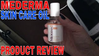 ✅ How To Use Mederma Skin Care Oil Review 🔴 [upl. by Touber748]