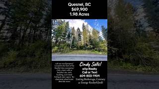 Quesnel BC 198 Acre Property for sale 69900 [upl. by Trillby]