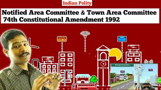 Notified Area Committee amp Town Area Committee 74th Constitutional Amendment 1992 [upl. by Garmaise799]