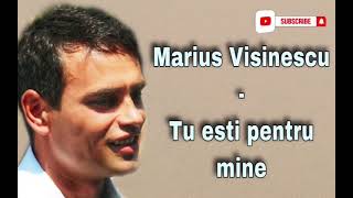 Marius Visinescu ENERGIC  Tu esti pentru mine NOU [upl. by Atnoled]