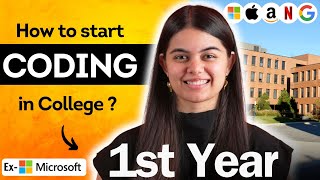 How to start Coding in 1st Year for College Students  Tech InternshipPlacement [upl. by Atnoled]