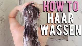 How to ❤ Haar wassen  Beautygloss [upl. by Rakia]