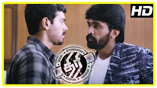 Thiri Movie Scenes  Ashwin seek Azhagappans help to change his conduct certificate  Karunakaran [upl. by Ynohtnaed317]