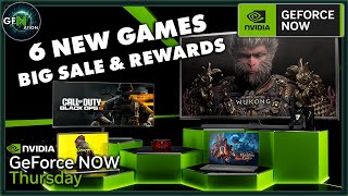 GeForce NOW News  6 New Games Plus Black Friday Sale amp More [upl. by Hesky]