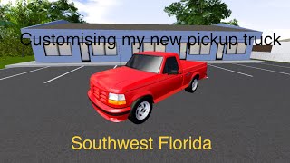 Customising my new 1995 Ford SVT Lightning in southwest Floridaforyou gaming subscribe roblox [upl. by Roselin]