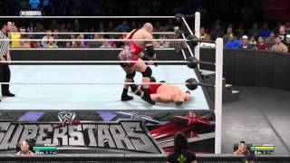 Ryback vs Brock lesnar [upl. by Rebekkah]