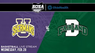 GIRLS BB District Final  Fairland Dragons vs Unioto Shermans [upl. by Rettig]