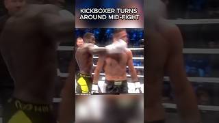 Kickboxer turns his back midfight and gets brutally knocked out [upl. by Adigirb]