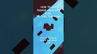 How to get Insane Aura in find the Auras music roblox aura rng [upl. by Euqitsym166]