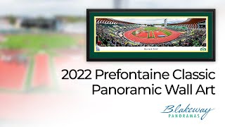 2022 Prefontaine Classic Panoramic Poster  Blakeway Panoramas Print  UOR10 [upl. by Airlie]