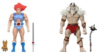 New Thundercats Lion O amp Monkian action figures Super 7 available at entertainment earth [upl. by Leasia]