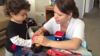 Bilingual speech therapy with toddler [upl. by Shanks]