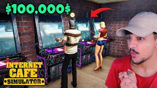 I Spend 100000 DOLLARS To Upgrade Gaming Cafe  Internet Cafe Simulator 5 [upl. by Linder760]