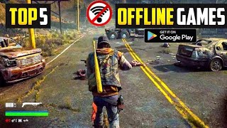 Top 5 Best OFFLINE Games For Android 20242025  High Graphics Offline Games Android [upl. by Romilda]