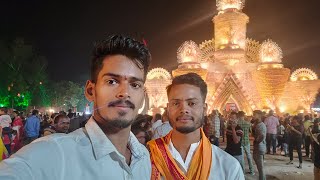 Jajpur Road Kalipuja 2024 [upl. by Litnahs]