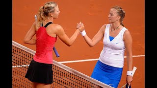 Maria Sharapova vs Petra Kvitova Stuttgart 2012 Highlights [upl. by Ennasil]