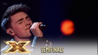 Brendan Murray sings Run And Simon SAYS This Is His MOMENT  SemiFinals  The X Factor UK 2018 [upl. by Brightman]