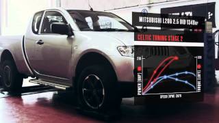 Mitsubishi L200 25 DiD 134bhp Stage 2 Tuning [upl. by Baptista898]