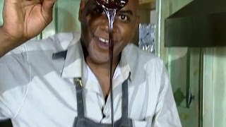 Ainsley Harriotts Delicious Banana Split  Ainsleys Gourmet Express  BBC Food [upl. by Nenney62]