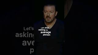 quotLets STOP asking the Average Personquot 😱🤣 RICKY GERVAIS shorts [upl. by Oninrutas93]