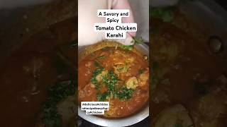 Tomato Chicken Karahi Quick Chicken Karahi Restaurant Style Tomato Chicken Karahi [upl. by Natehc206]