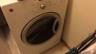 How to Fix SqueakingScraping GE Dryer Model DCVH515EF0WW  Replace Drum Glides [upl. by Mafalda]