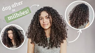 DICAS PARA TER O DAY AFTER de MILHÕES no CABELO CACHEADO  finaliza e fala ✨ [upl. by Enoid]