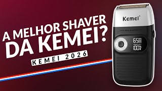 SHAVER KEMEI 2026  REVIEW E UNBOXING COMPLETO ✅ [upl. by O'Donnell417]