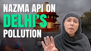 Nazma Aapi Aur Dilli ka Pollution  Salonayyy [upl. by Faun]