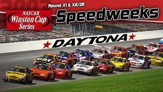 CUP 03  Rounds X1 amp X2 Daytona Preliminaries  NR2003 Career Mode Season 6 [upl. by Cris]