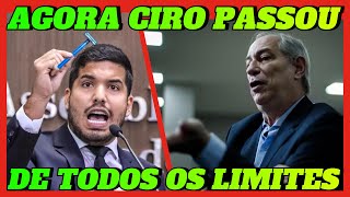 Ciro Gomes TRAl seu partido PDT e declara apoio ao Bolsonarista André Fernandes [upl. by Ahsatniuq755]