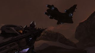 Halo Reach  The Package Restored Cut Pelican Drop Off [upl. by Morganne638]