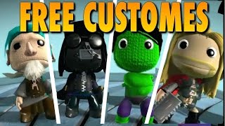 HOW TO WEAR COMMUNITY COSTUMES  Little Big Planet 3 Tutorial [upl. by Belle616]