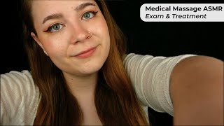 Medical Massage Treatment Muscle amp Spinal Assessment Myofascial Release ✨ ASMR Soft Spoken RP [upl. by Rafe]