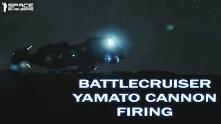 Starcraft Battlecruiser  Yamato Test  SpaceEngineers Battleships Shortfilms [upl. by Sidnee]