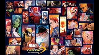 Ultimate Marvel vs Capcom 3  All Character Themes [upl. by Leshia]