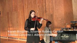 Kiarah Boughen  Sibelius Concerto in D minor op 47 [upl. by Cigam]