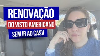 Renovação sem ir CASV 2024 casv vistoamericano vistoamericano2024 usavisto [upl. by Anillek999]