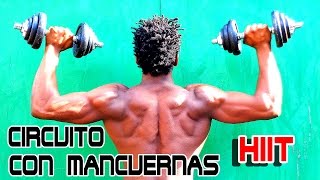 CIRCUITO HIIT CON MANCUERNAS [upl. by Hewie]