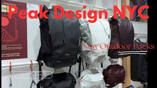 Peak Design Outdoor BackPack At NYC Flagship [upl. by Karolina]