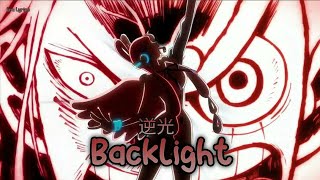 『Lyrics AMV』ONE PIECE FILM RED Insert Song Full【 Backlight  Ado 】 [upl. by Ahsiema529]