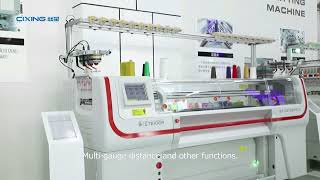 CIXING STG FLAT KNITTING MACHINE [upl. by Changaris615]