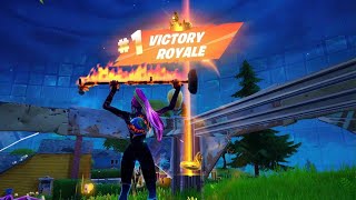 NEW ELITE GALAXIA SKIN IN FORTNITE PS5  A VICTORY ROYALE WIN SOLO [upl. by Enaek590]