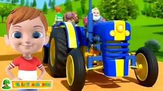 Roues Sur le Tracteur  Plus Dessins Animés Vidéo pour Enfants en Française [upl. by Ahsinauj]