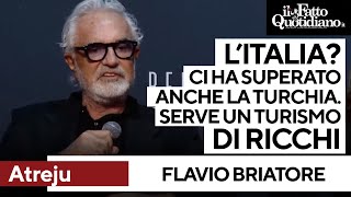 Il senso di Briatore per il turismo lintervento ad Atreju quotOrmai ci ha superato anche la Turchiaquot [upl. by Lindley]