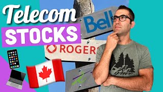 WHICH CANADIAN TELECOM To CHOOSE  Rogers Telus and Bell Stock Analysis [upl. by Brosine]