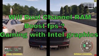 2 x 8GB vs 1 x 16GB  single vs dual channel ram  Gaming benchmarks  HD graphics 630 [upl. by Gotthelf]